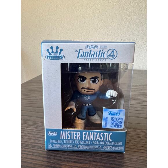 MINI Mister Fantastic Four First Steps Funko Bobbleheads Movies Disney F4 Mr. - Picture 1 of 2